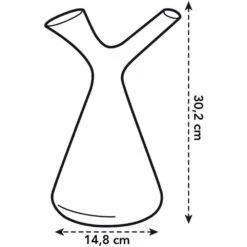 Elho 1.7 Litre Warm Grey Plunge Watering Can 5 Elho 1.7 Litre Warm Grey Plunge Watering Can -Garden Sales Store 8711904302726 3