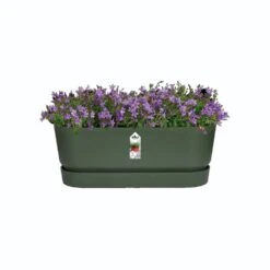 Elho 70cm Living Concrete Greenville Trough Long -Garden Sales Store 8711904357764 3